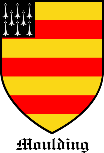 Moulden coat of arms